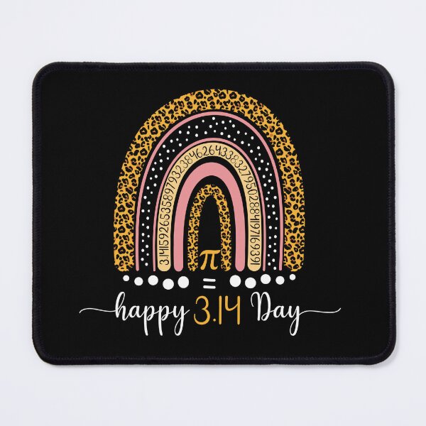 Item preview, Happy Pi Day Mathematic Math Teacher Leopard Rainbow designed and sold by stickersworld31.