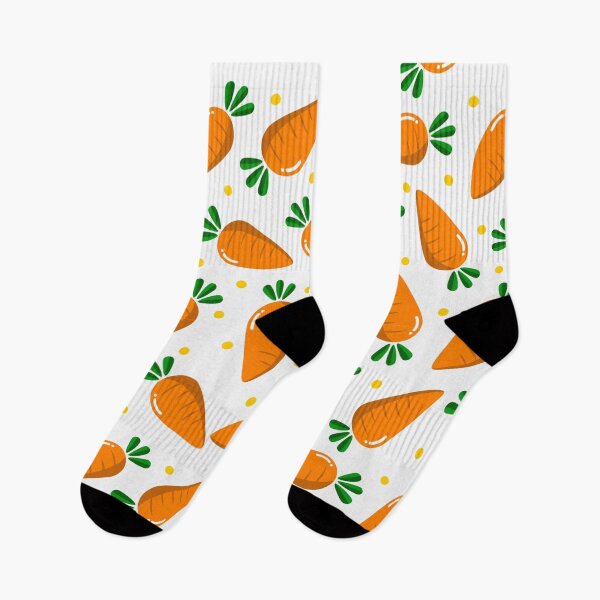 Item preview, Cute Carrot Pattern Veganuary designed and sold by Draculaura2009.