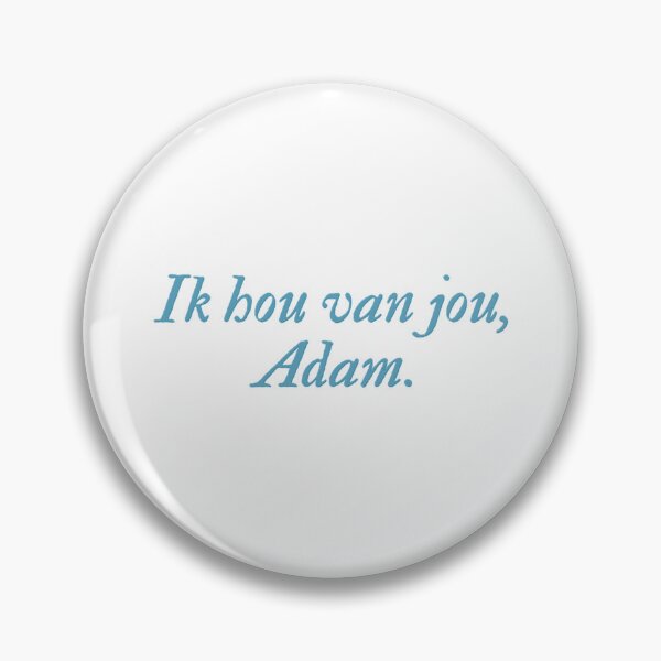 Item preview, Ik hou van jou Adam The Love Hypothesis quote      designed and sold by kaliabowman99.