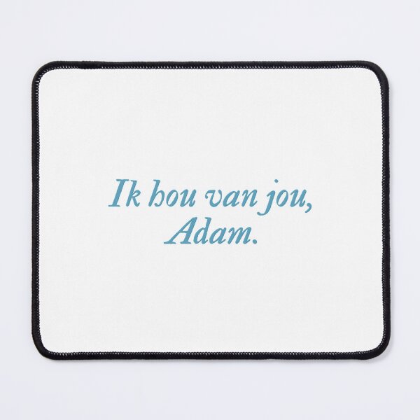 Item preview, Ik hou van jou Adam The Love Hypothesis quote designed and sold by kaliabowman99.