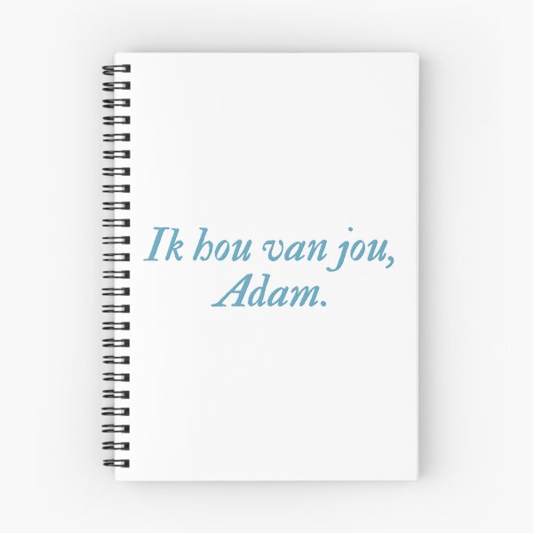 Item preview, Ik hou van jou Adam The Love Hypothesis quote      designed and sold by kaliabowman99.