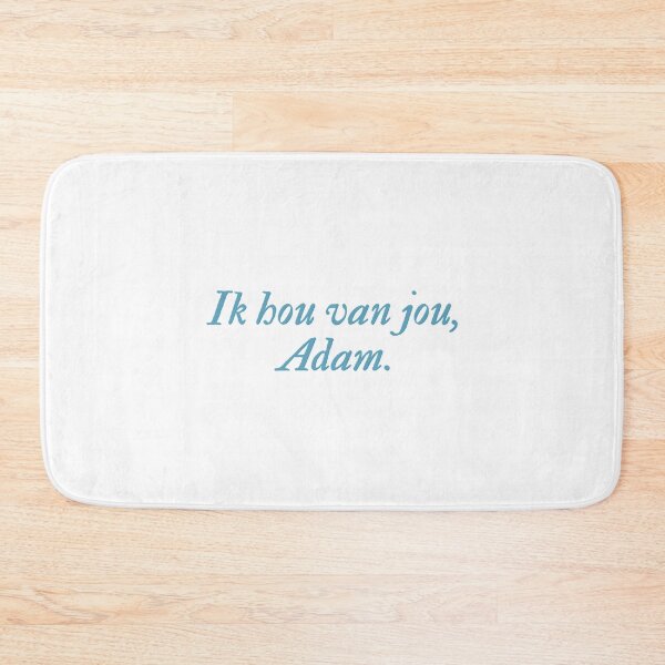 Item preview, Ik hou van jou Adam The Love Hypothesis quote      designed and sold by kaliabowman99.