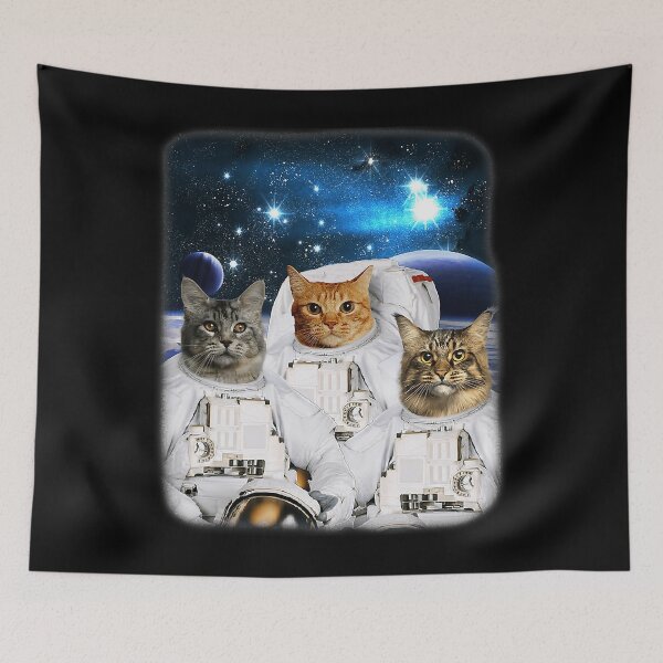 Item preview, Catronauts Space Cat Astronaut With Cat Head In Galaxy designed and sold by shannange.