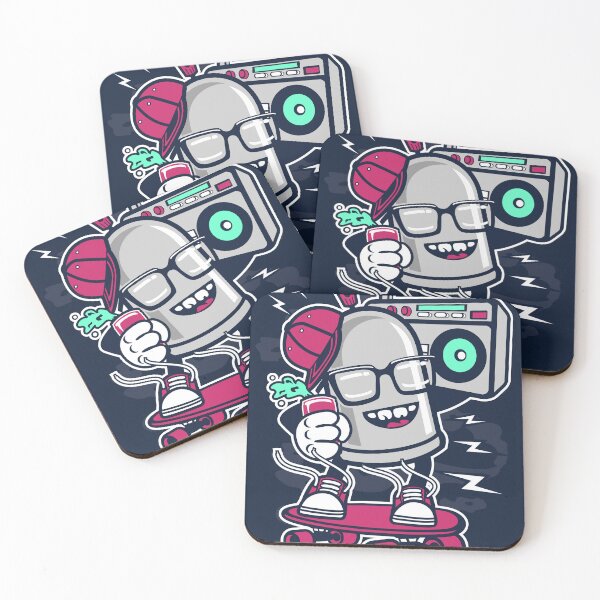 Artikelvorschau, Retro Stereoillustration Skateboardzubehör entworfen und verkauft von TheWildePeach.