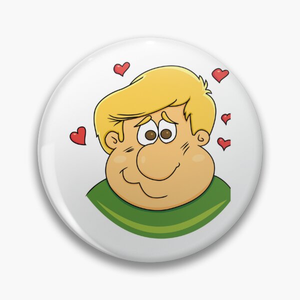 Item preview, Man in love  Cartoon image of a guy in love.   designed and sold by kaliabowman99.