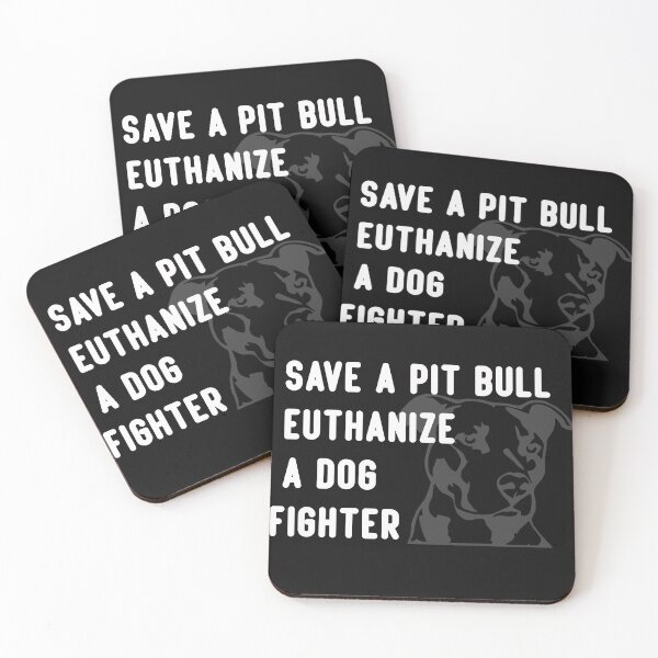 Item preview, Save A Pitbull Euthanize A Dog Fighter  designed and sold by SamirElh77.