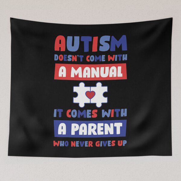 Item preview, Autism Doesn't Come With A Manual It Comes With A Parent Who Never Gives Up designed and sold by ghazalish.
