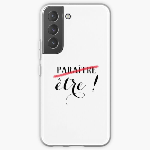 Des mots en partage (46) Coque souple Samsung Galaxy