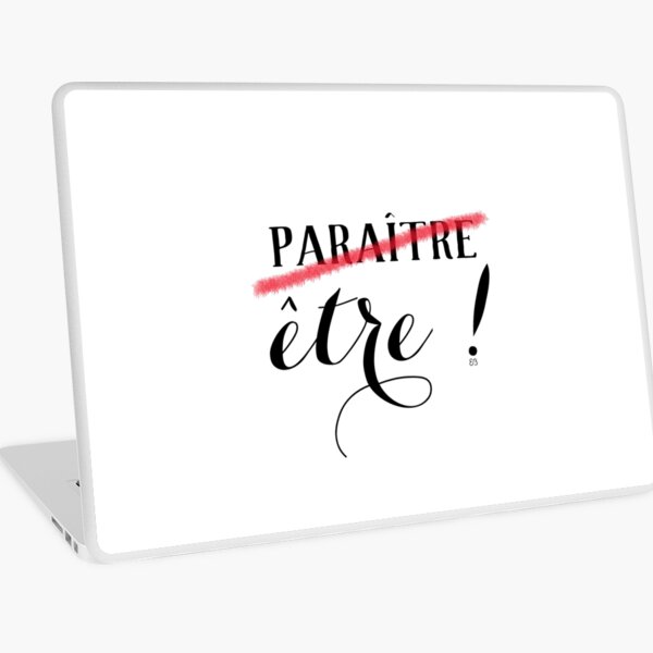 Des mots en partage (46) Skin adhésive d'ordinateur