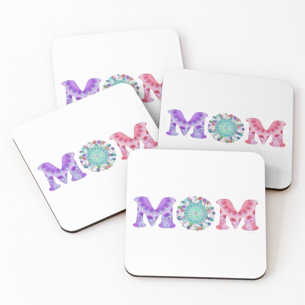 Item preview, Colorful Pink And Purple Mandala Mom Art by Sharon Cummings designed and sold by Sharon Cummings Art.