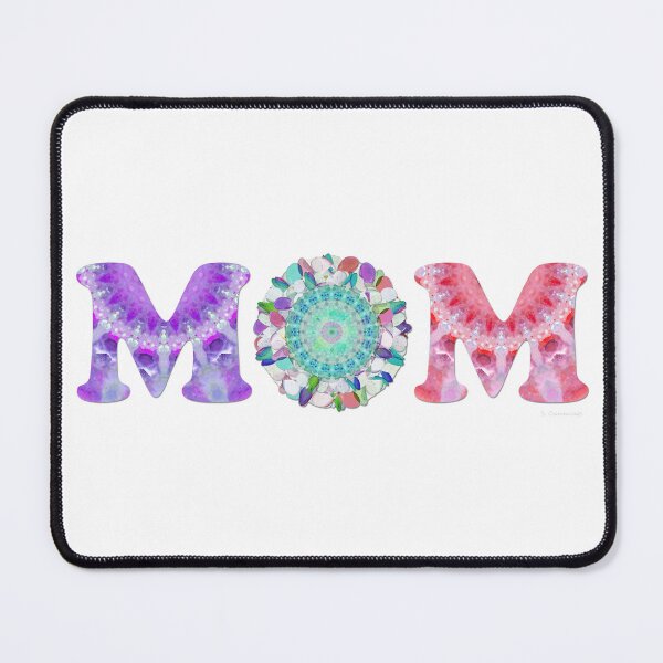 Item preview, Colorful Pink And Purple Mandala Mom Art by Sharon Cummings designed and sold by Sharon Cummings Art.