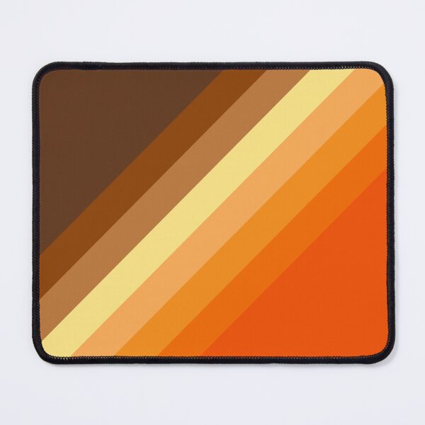 Item preview, Orange and brown retro diagonal stripes designed and sold by BattaAnastasia.
