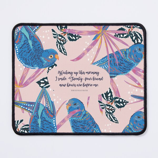 Item preview, Waking up this morning, I smile. Twenty-four brand new hours are before me. - Thich Nhat Hanh designed and sold by StudioCitrine.