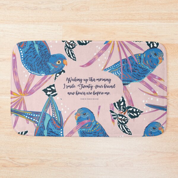 Item preview, Waking up this morning, I smile. Twenty-four brand new hours are before me. - Thich Nhat Hanh designed and sold by StudioCitrine.