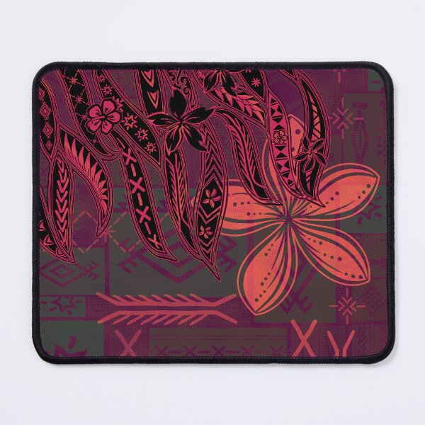 Item preview, Samoan Coral Malu Mana Tribal Collage designed and sold by sunnthreads.
