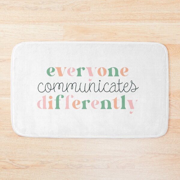 Item preview, Everyone Communicate Differently Autism Special Ed Teacher designed and sold by ghazalish.