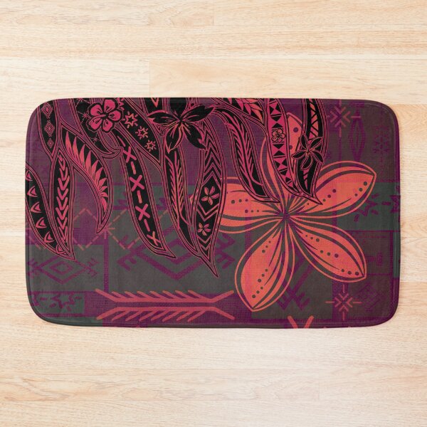Item preview, Samoan Coral Malu Mana Tribal Collage designed and sold by sunnthreads.