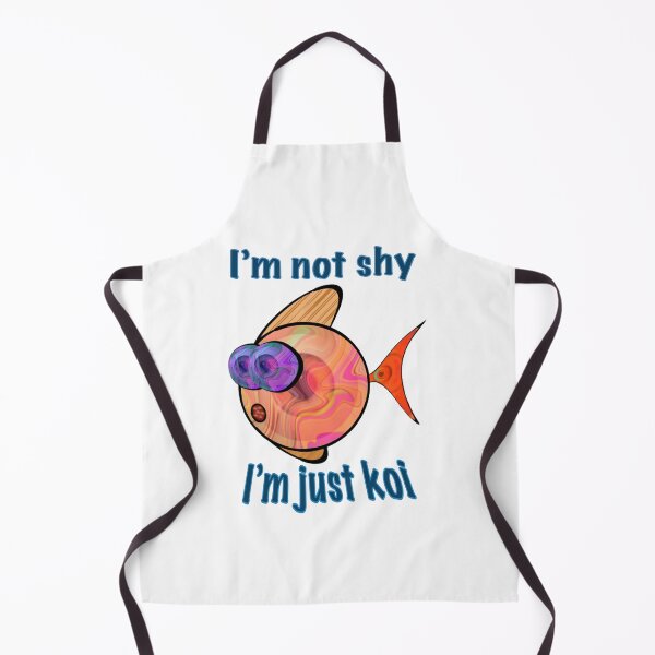 Item preview, Not Shy. Just Koi. designed and sold by zenferren.