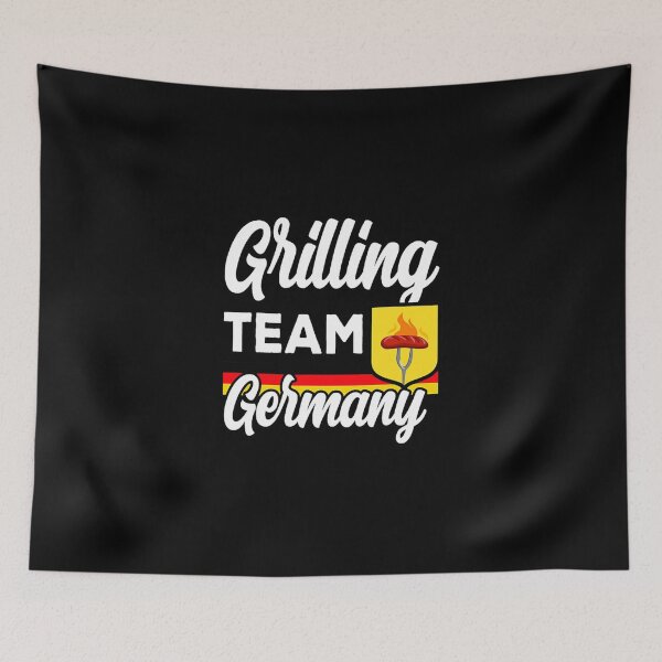 Item preview, Equipo de parrilla Alemania Bandera Bbq Master Camiseta clásica designed and sold by lewisnash6.