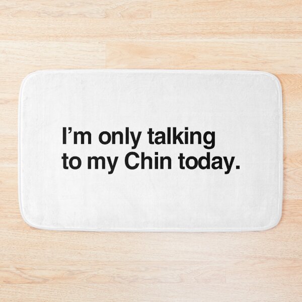 Item preview, I'm Only Talking To My Japanese Chin designed and sold by More Cute Dogs.