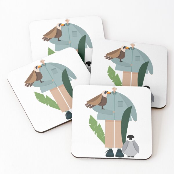 Item preview, David Attenborough-bird   designed and sold by TheCalendark.