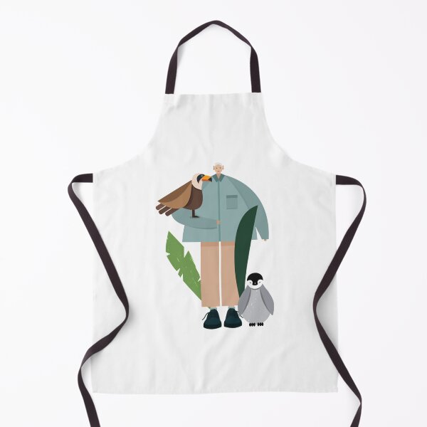 Item preview, David Attenborough-bird designed and sold by TheCalendark.