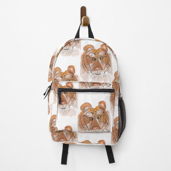 Item preview, Smeared Tiger Face Panthera tigris designed and sold by NatureDesigned.