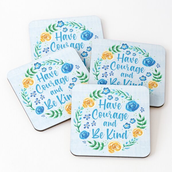 Item preview, Have Courage and Be Kind designed and sold by KrisInStitches.