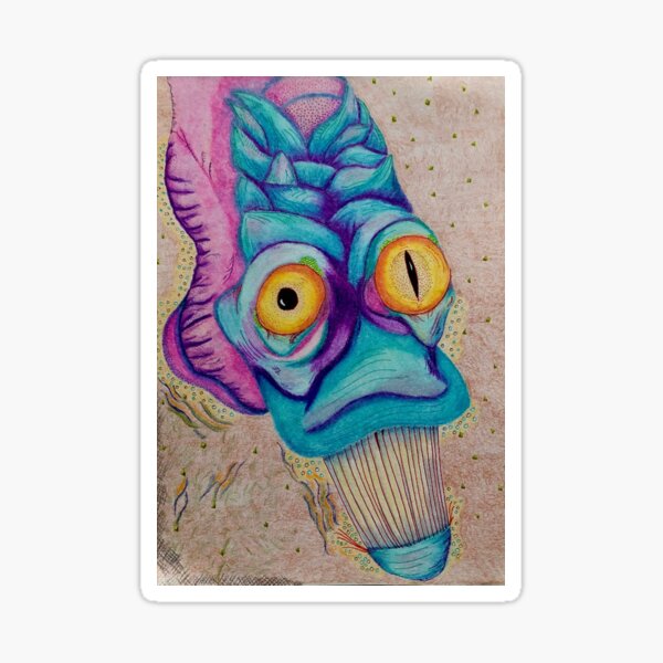 Sea Snake Sticker