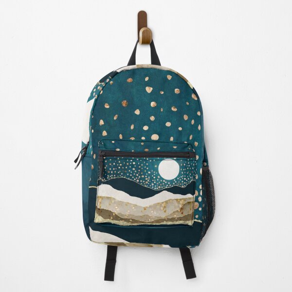 Item preview, Starlit Mountain Lake designed and sold by spacefrogdesign.