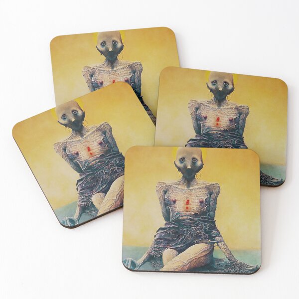 Item preview, Untitled (The Whore) by Zdzislaw Beksinski designed and sold by AestheticsXarts.