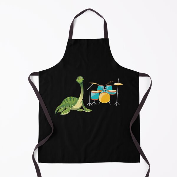 Item preview, Dinosaur Playing Drums ,Funny Good Dinosaur Drums Lovers Green Cute Dinosaur Art designed and sold by pedrored369.