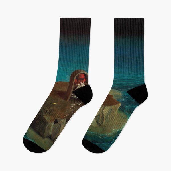 Item preview, Untitled (The Little Island) by Zdzislaw Beksinski designed and sold by AestheticsXarts.