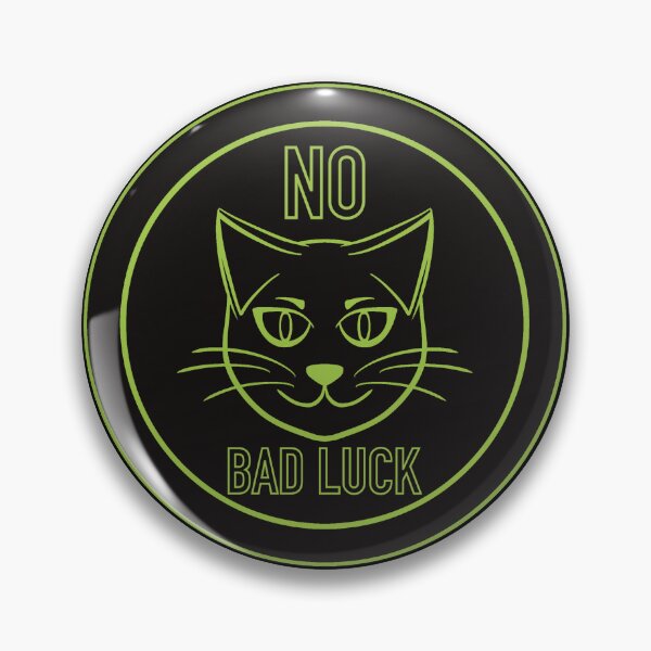 Item preview, Black Cats Hold No Bad Luck designed and sold by rinill.