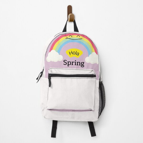 Item preview, Hola primavera con lindo arcoiris designed and sold by Fa5ad.