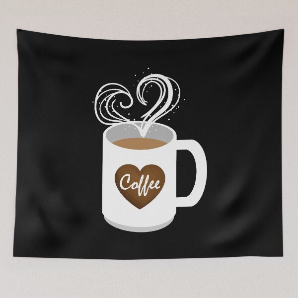 Item preview, Love Coffee, morning routine, drinking coffee designed and sold by HeavyStyle.