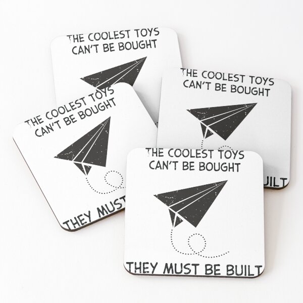 Item preview, The Coolest Toys Cant Be Bought They Must Be Built Airplane for kids designed and sold by TheMattDesigns.
