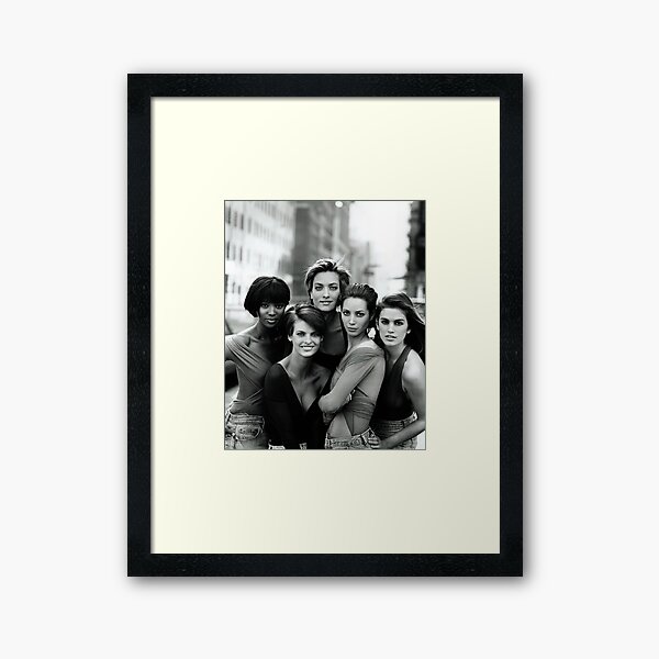 Models Icon Framed Art Print