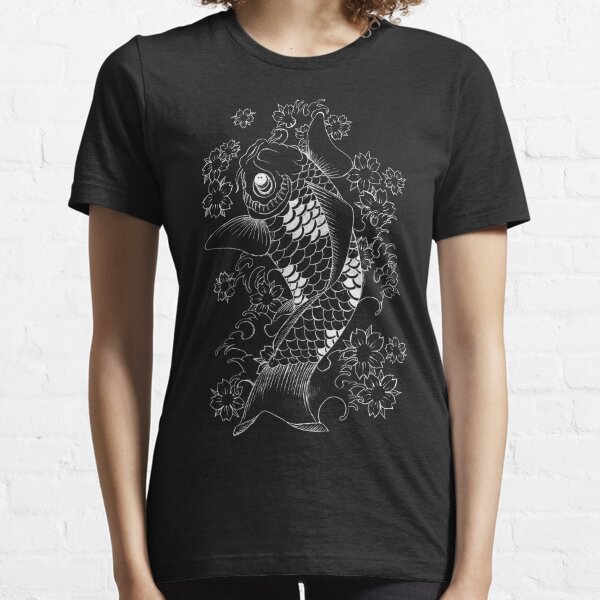 White Koi Essential T-Shirt