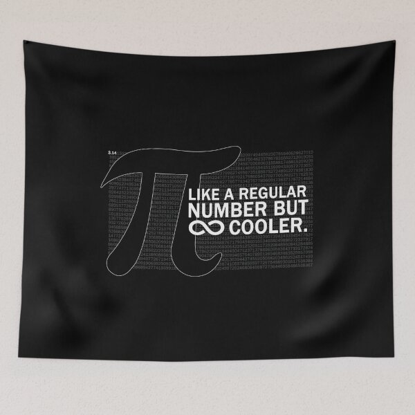 Item preview, Pi Like A Regular Number But Infinitely Cooler designed and sold by stickersworld31.