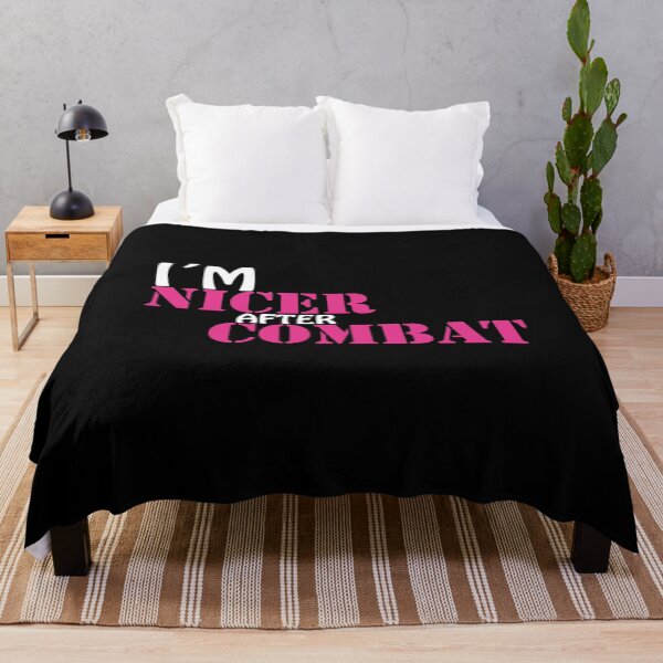 Item preview, I'm Nicer After Combat for Woman designed and sold by SRCreativity.
