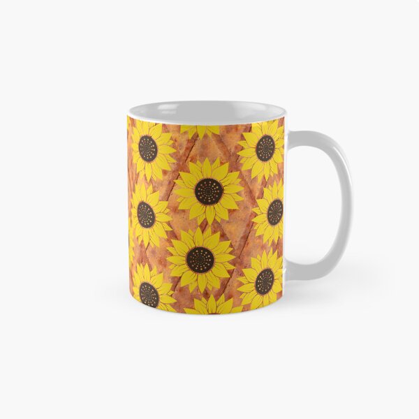 Item preview, Sensational Sunflower Orange trellis pattern designed and sold by TrolldollC.