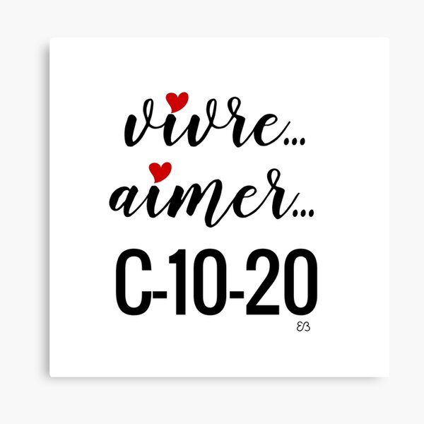 Des mots en partage (21) Impression sur toile