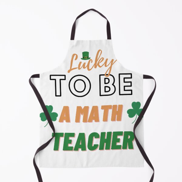Item preview, Lucky to be a math teacher designed and sold by Rostom8.