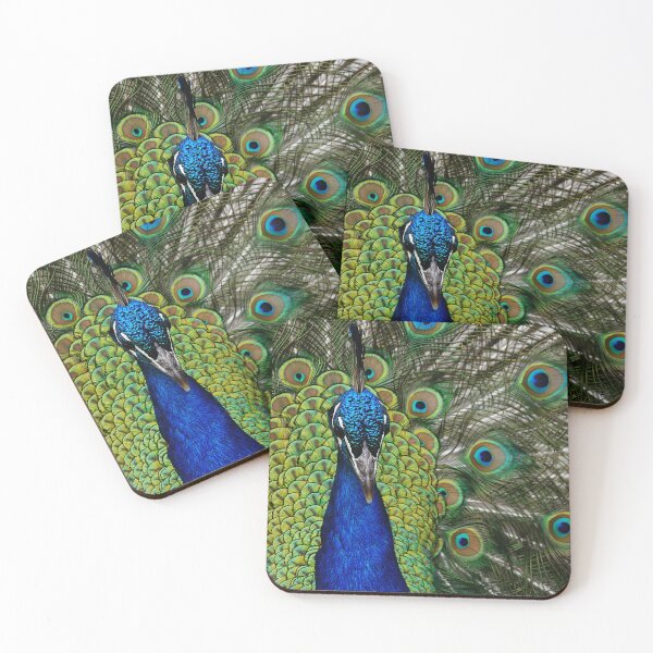 Item preview, Vivid Peacock Photo designed and sold by Happy-Trails.