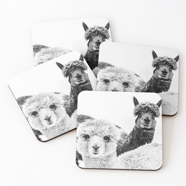 Item preview, Cute Alpacas To Brighten Your Day Art Print designed and sold by Nils Petter Stein.