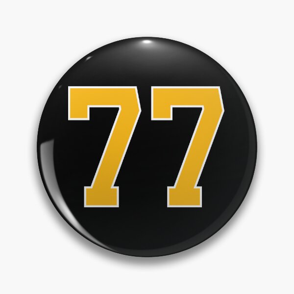Item preview, Yellow Number 77 lucky sports jersey seventy seven designed and sold by HeavyStyle.