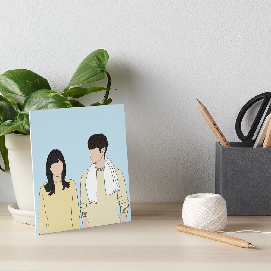 "Our Beloved Summer Choi Ung and Kook Yeon Su Couple Look" Art Board