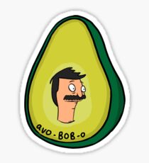 Avocado Bob Belcher avo-bob-o Sticker