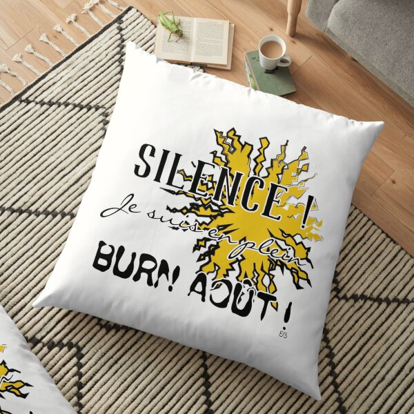 Des mots en partage (47) Coussin de sol